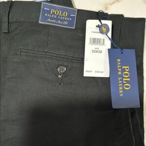 Polo by Ralph Lauren Black Chinos Classic Style stretch slim fit